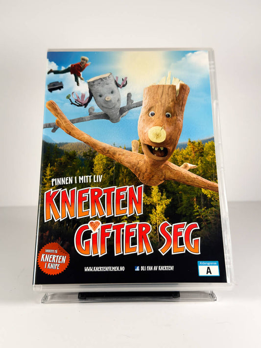 Forside av cover til Knerten gifter seg på DVD