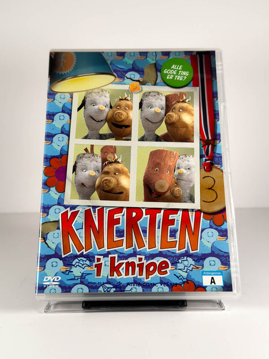 Forside av cover til Knerten i knipe på DVD