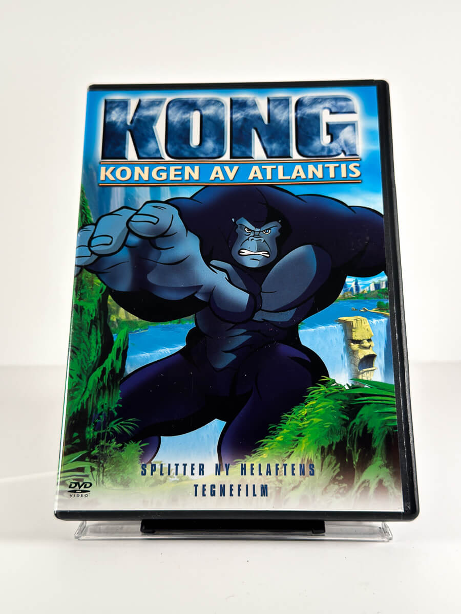 Forside av cover til Kong – Kongen av Atlantis på DVD