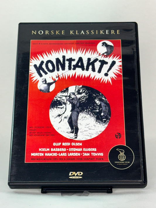 DVD-cover-forside til filmen Kontakt – Brukt DVD fra nettbutikken Brukbar Film