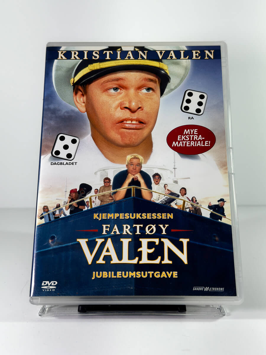 Forside av cover til Kristian Valen – Fartøy Valen: Jubileumsutgave på DVD hos Brukbar Film