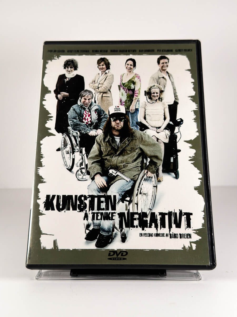 Forside av cover til Kunsten å tenke negativt på DVD