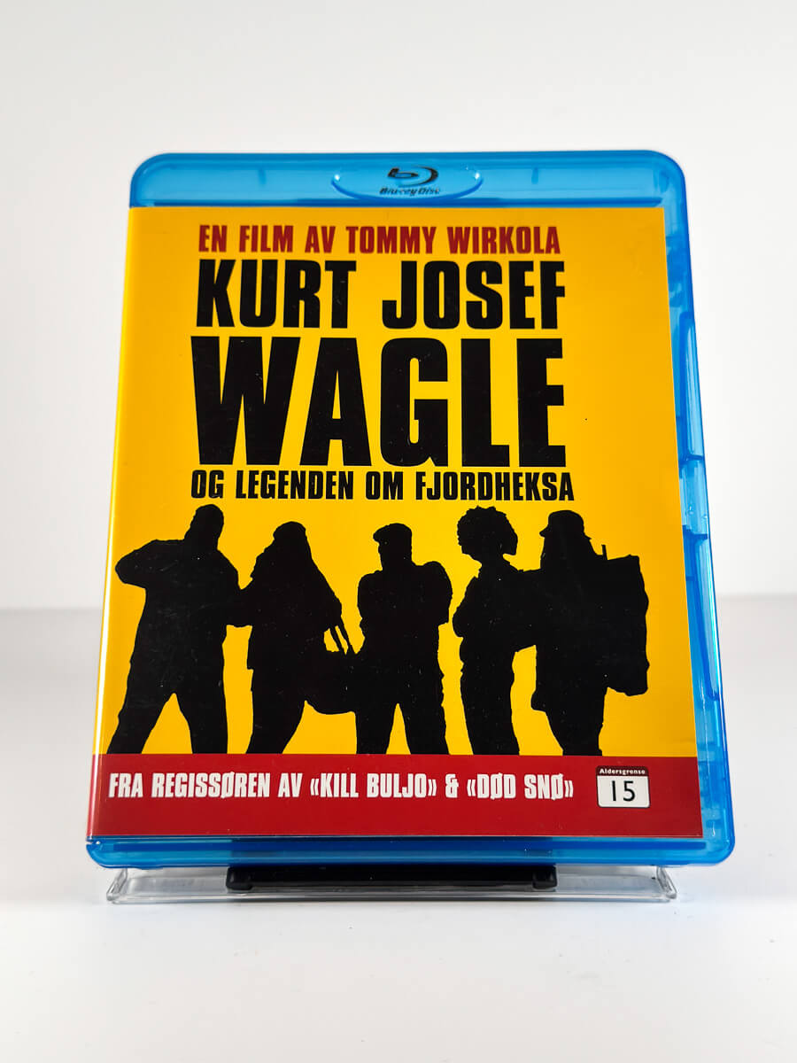 Forside av cover til Kurt Josef Wagle og legenden om Fjordheksa på Blu-ray