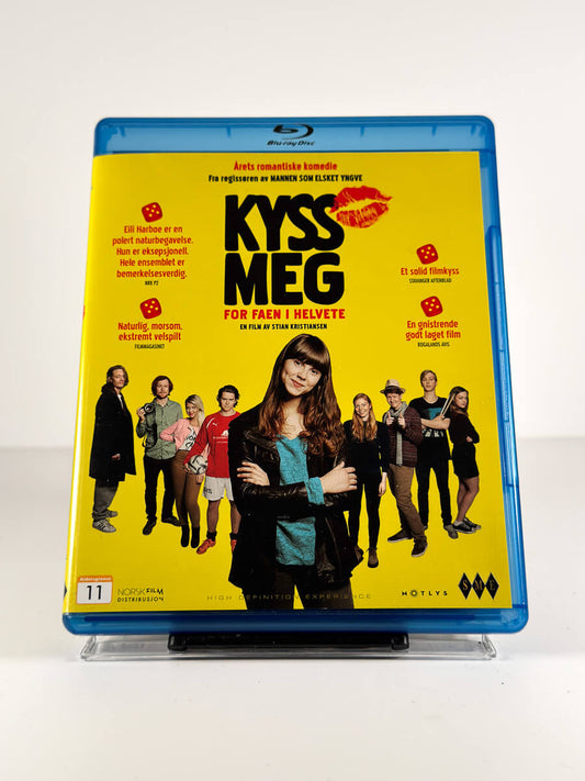 Forside av cover til Kyss meg for faen i helvete på Blu-ray