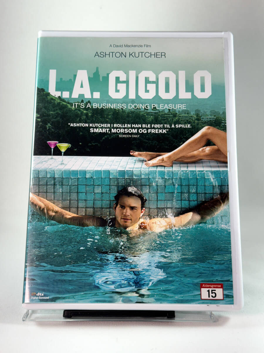 Forside av cover til L.A. Gigolo, bruktfilm hos nettbutikken Brukbar Film