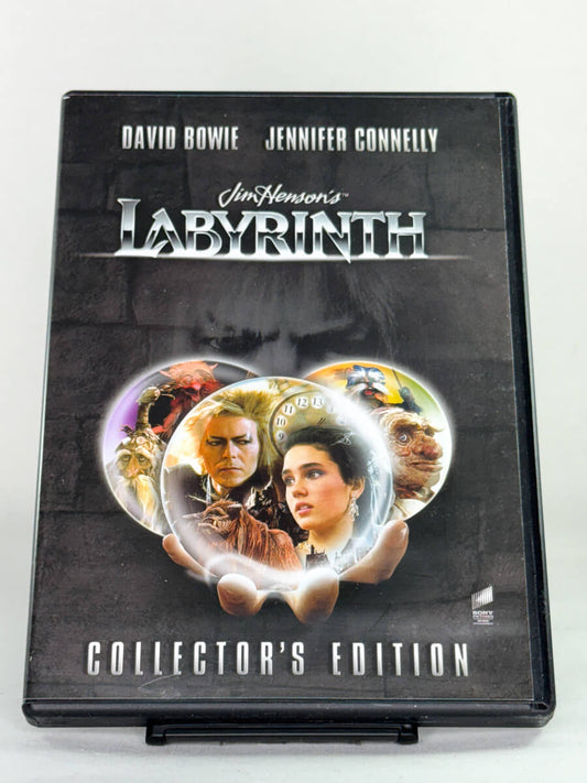 DVD-forside til filmen Labyrinth
Originalt cover brukt for produktbilde i nettbutikken Brukbar Film