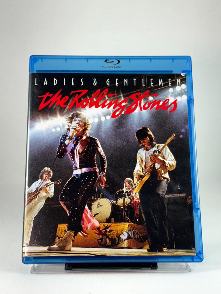 Forside av Blu-ray-utgaven Ladies & Gentlemen: The Rolling Stones, bruktfilm hos Brukbar Film