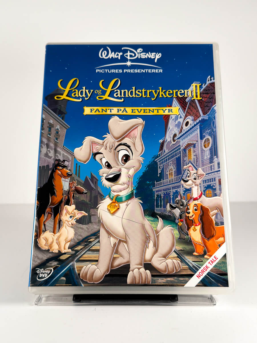 Forside av cover til Lady og Landstrykeren II – Fant på eventyr på DVD
