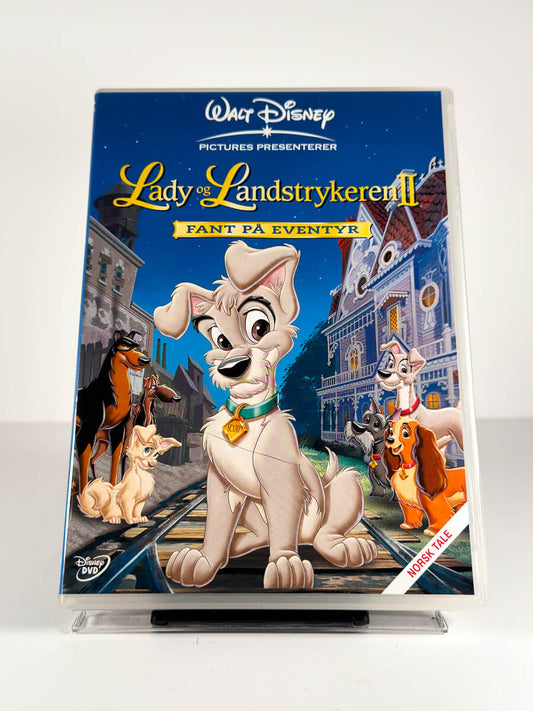 Forside av cover til Lady og Landstrykeren II – Fant på eventyr på DVD