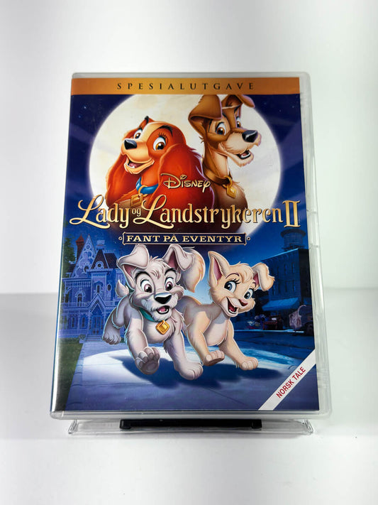 Forside av cover til Lady og Landstrykeren II: Fant på eventyr på DVD