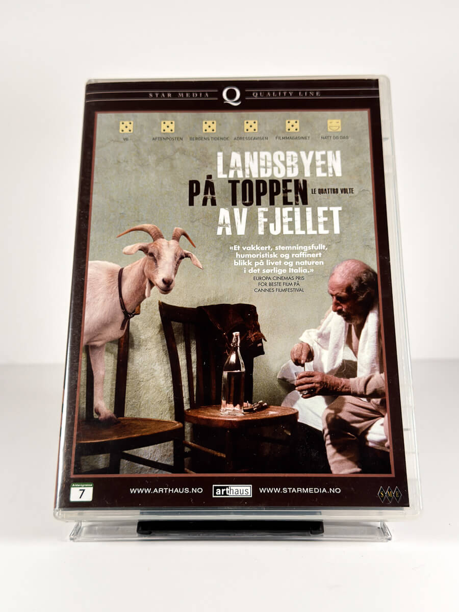 Forside av cover til Landsbyen på toppen av fjellet på DVD