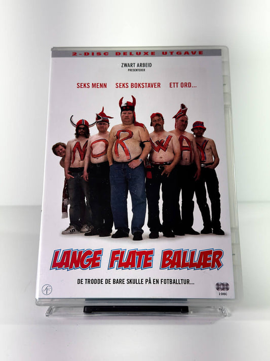 Forside av cover til Lange flate ballær 2-disc deluxe utgave, brukt DVD hos Brukbar Film