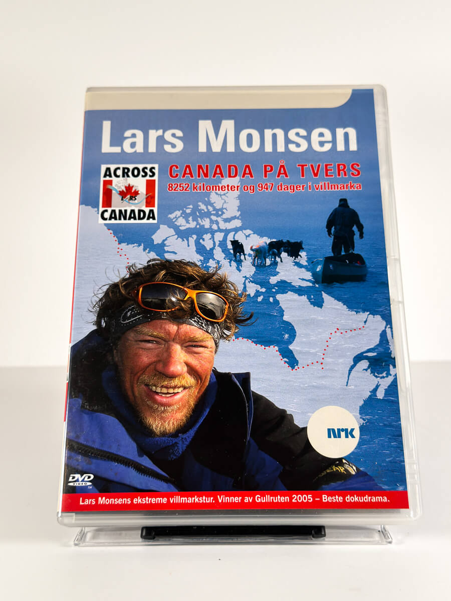 Forside av cover til Lars Monsen – Canada på tvers på DVD