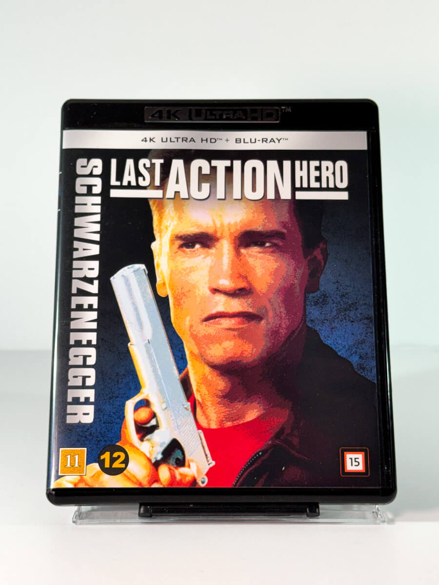 Forside av cover til Last Action Hero på 4K Ultra HD