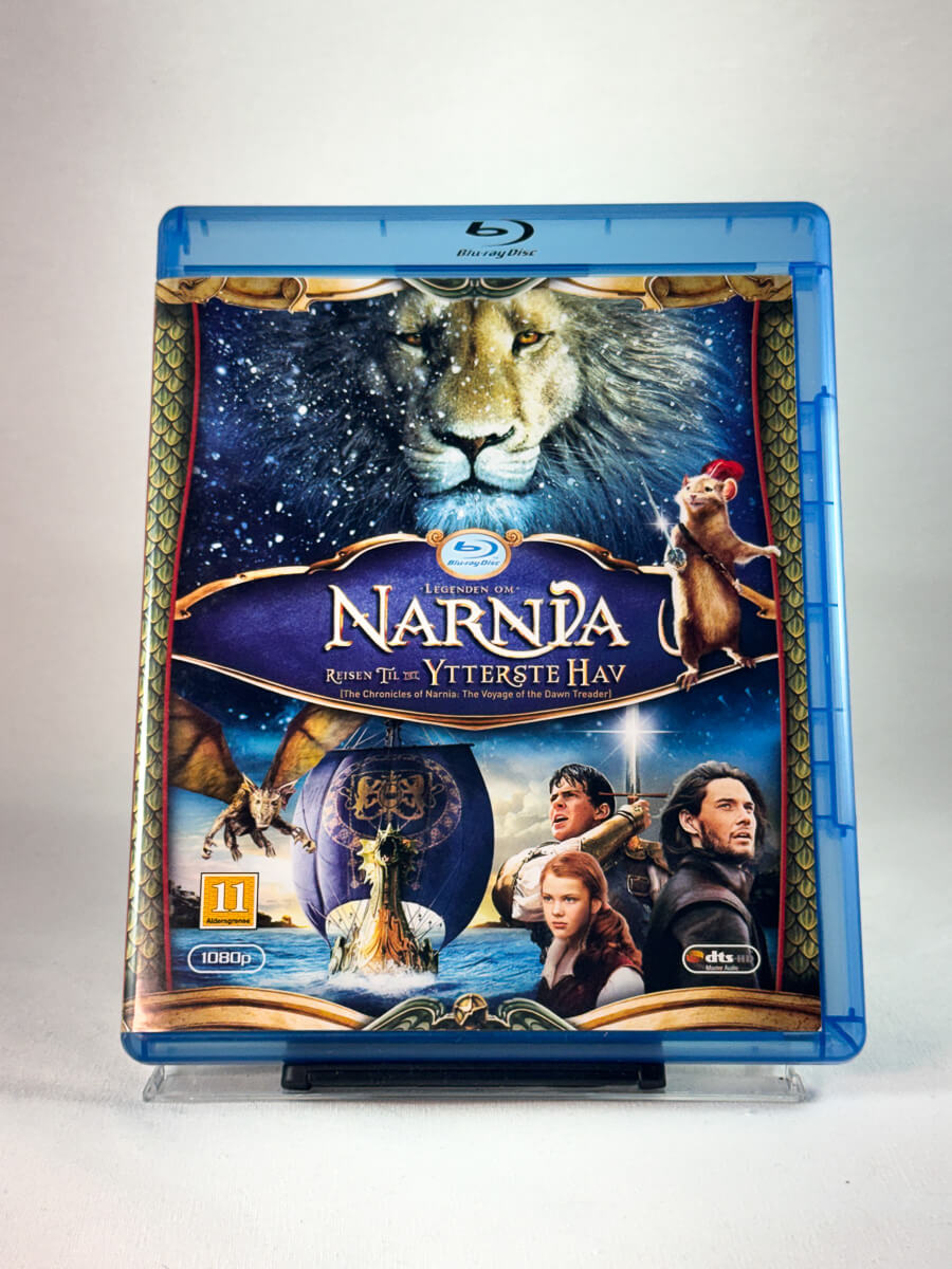 Forside av cover til Legenden om Narnia: Reisen til Ytterste Hav, brukt Blu-ray hos Brukbar Film