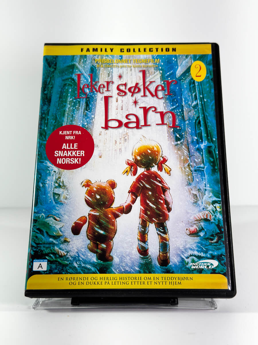 Forside av cover til Leker søker barn på DVD