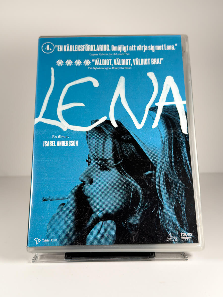 Forside av cover til Lena på DVD