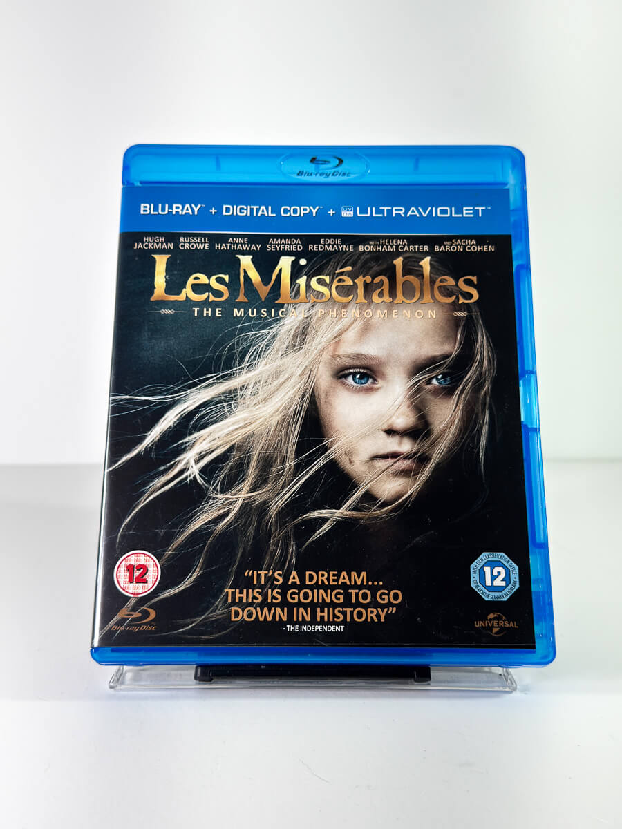 Forside av cover til Les Misérables på Blu-ray