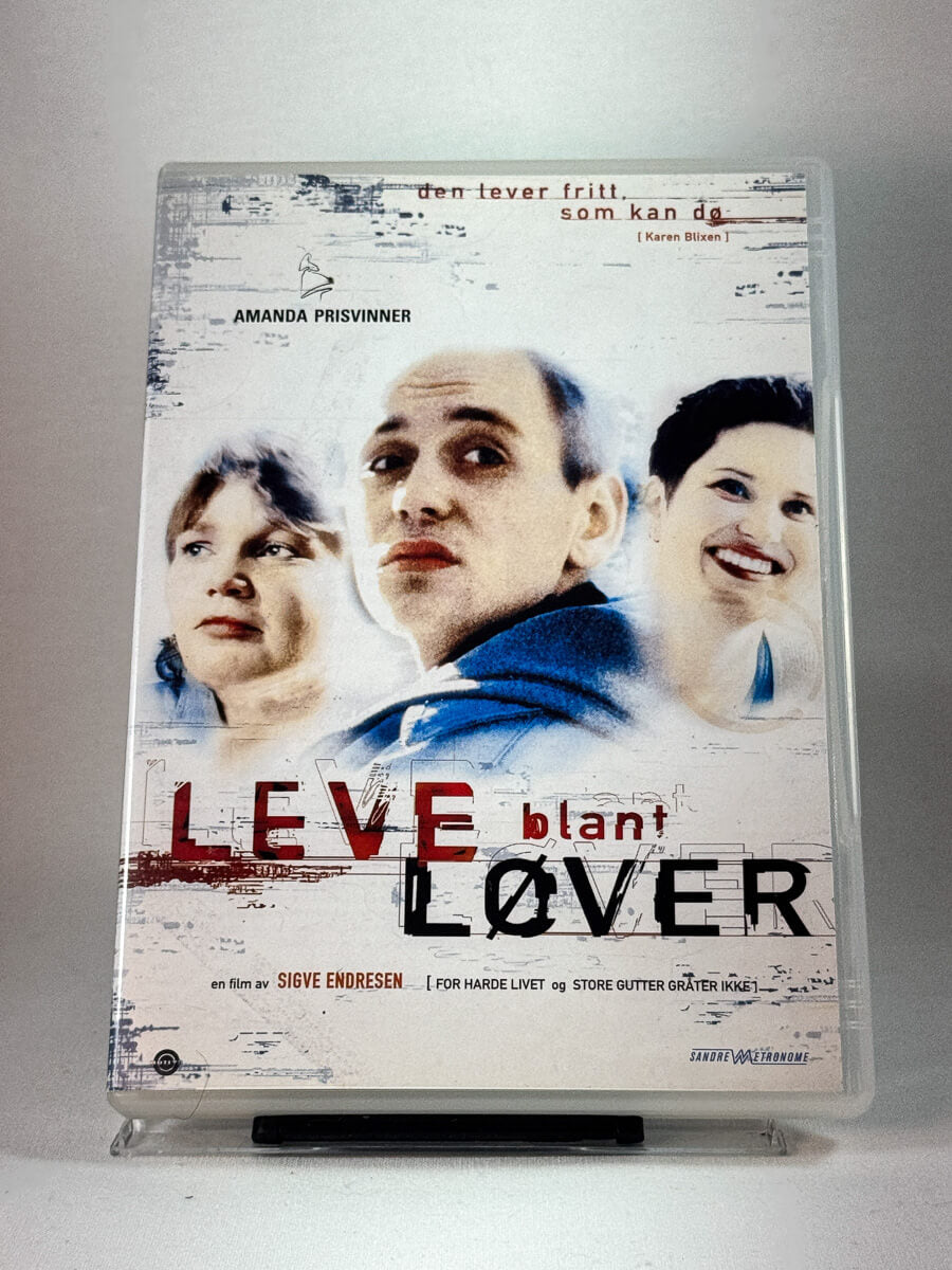 DVD-cover for Leve blant løver, bruktfilm på DVD hos Brukbar Film
