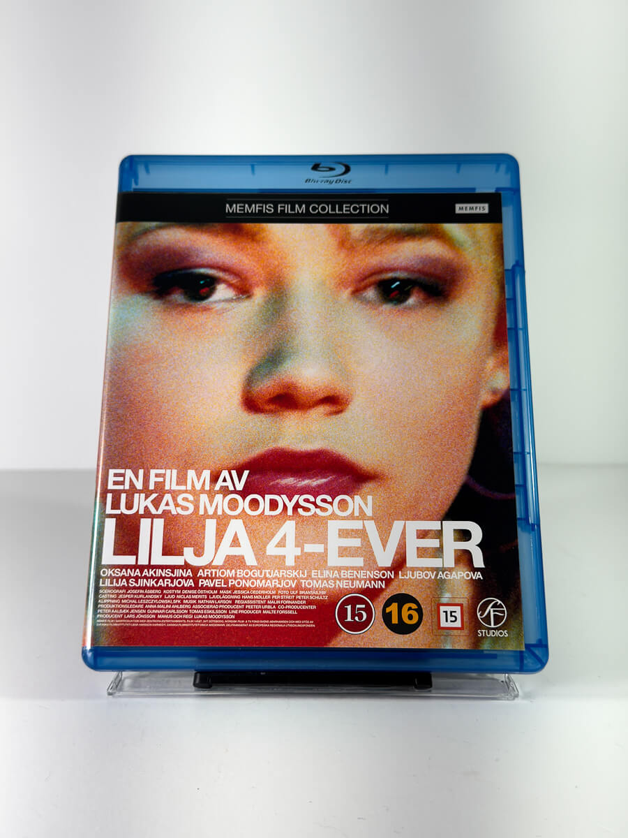 Forside av cover til Lilja 4-ever på Blu-ray