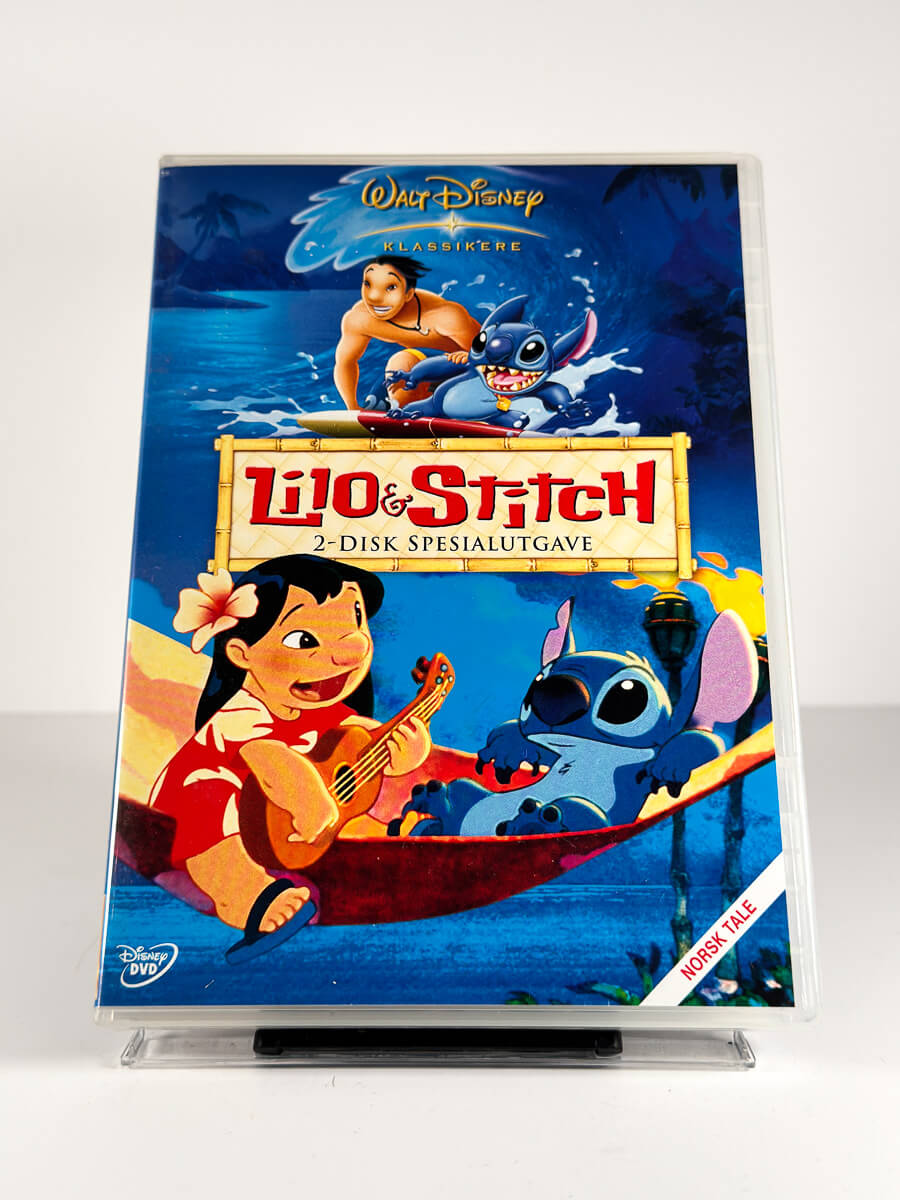 Forside av cover til Lilo & Stitch på DVD