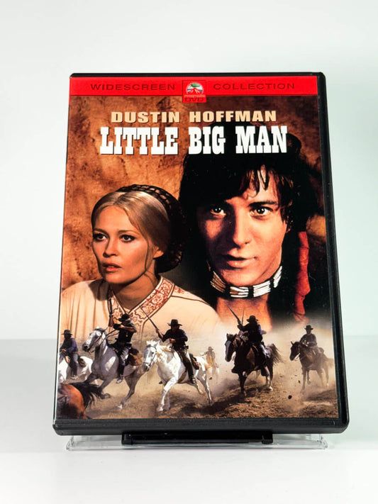 Forside av cover til Little Big Man, bruktfilm hos nettbutikken Brukbar Film