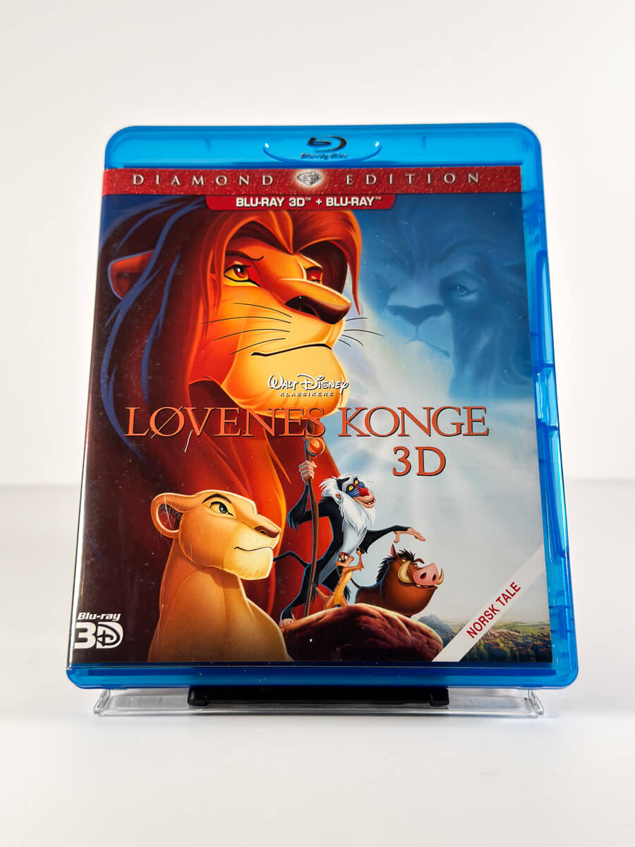Forside av cover til Løvenes konge på Blu-ray