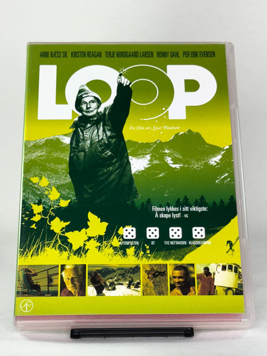 DVD-forside til filmen Loop
Originalt cover brukt for produktbilde i nettbutikken Brukbar Film