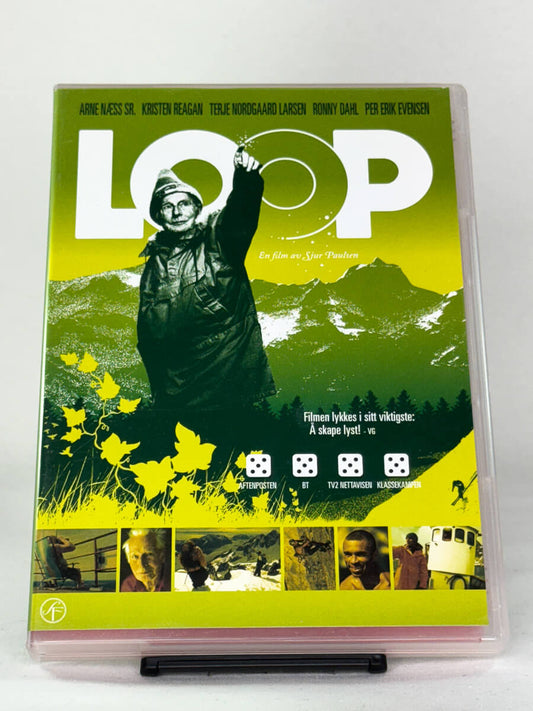 DVD-forside til filmen Loop
Originalt cover brukt for produktbilde i nettbutikken Brukbar Film
