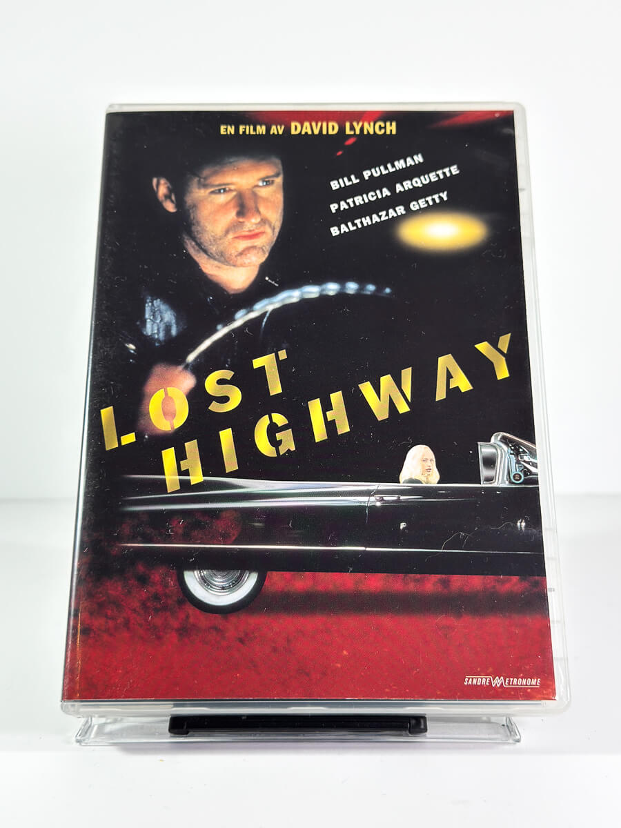 Forside av cover til Lost Highway på DVD