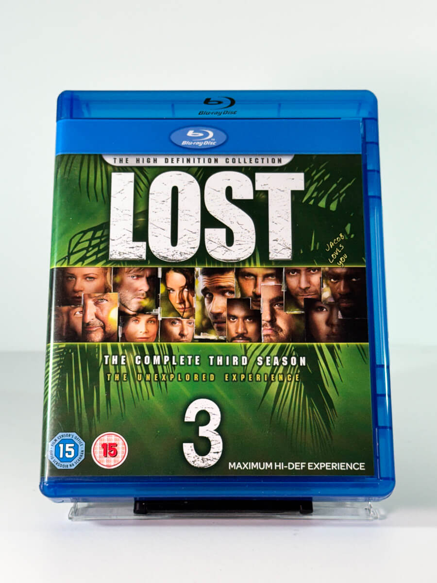Forside av cover til lost – the complete third season, bruktfilm på Blu-ray hos Brukbar Film