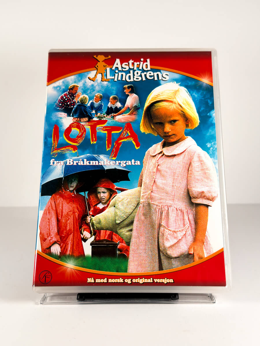 Forside av cover til Lotta fra Bråkmakergata på DVD