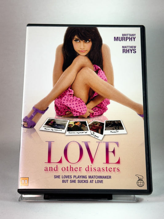 Forside av cover til Love and Other Disasters, brukt DVD hos Brukbar Film