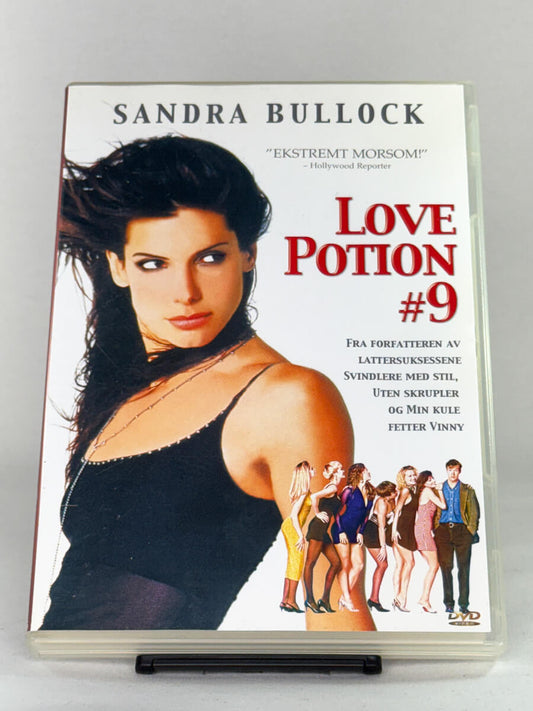 DVD-cover-forside til filmen Love Potion #9 – Brukt DVD fra nettbutikken Brukbar Film