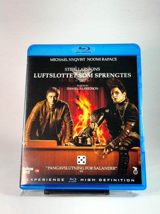 Forside av cover til Luftslottet som sprengtes, brukt Blu-ray hos Brukbar Film