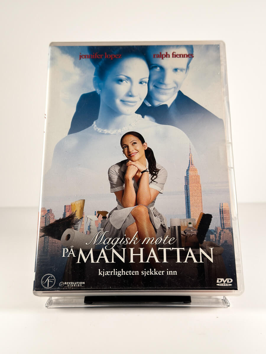Forside av cover til Magisk møte på Manhattan på DVD
