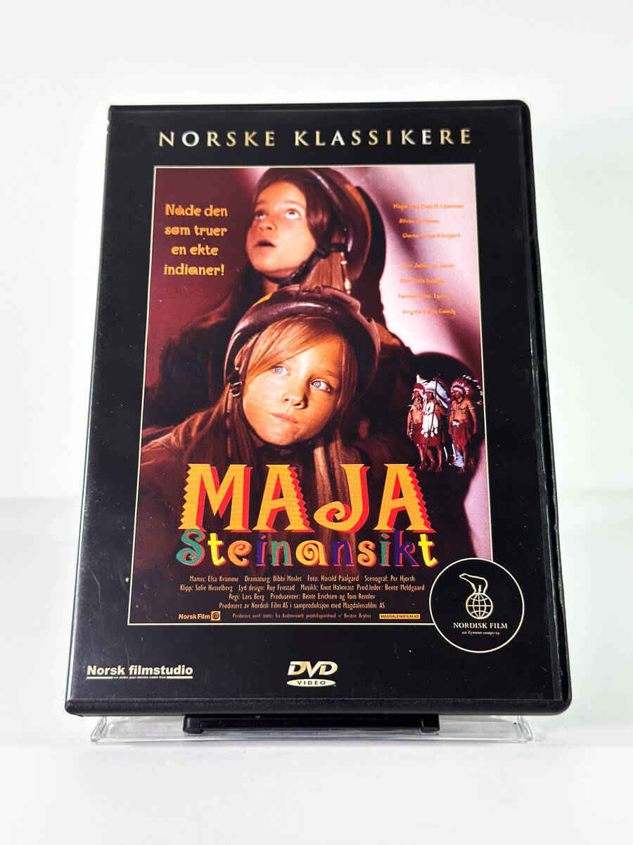 Forside av cover til Maja Steinansikt på DVD