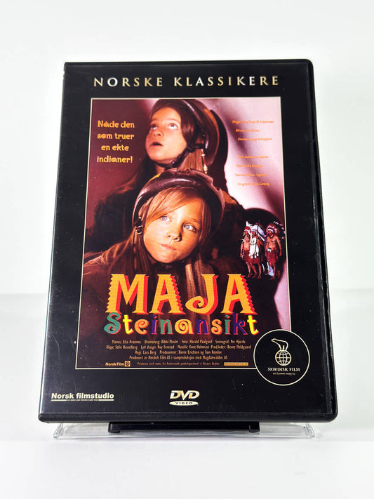 Forside av cover til Maja Steinansikt på DVD