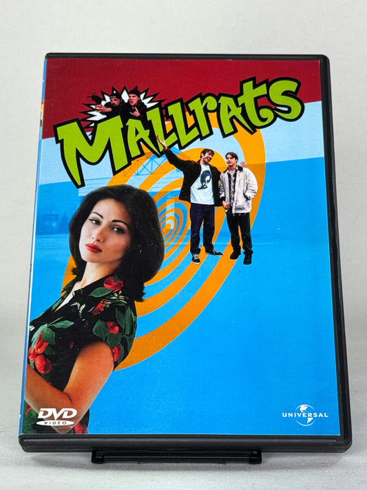 DVD-forside til filmen Mallrats
Originalt cover brukt for produktbilde i nettbutikken Brukbar Film
