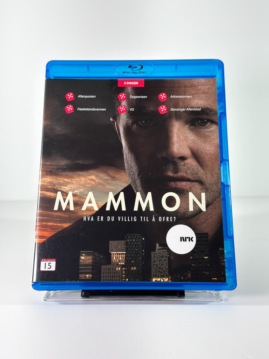 Forside av cover til Mammon på Blu-ray
