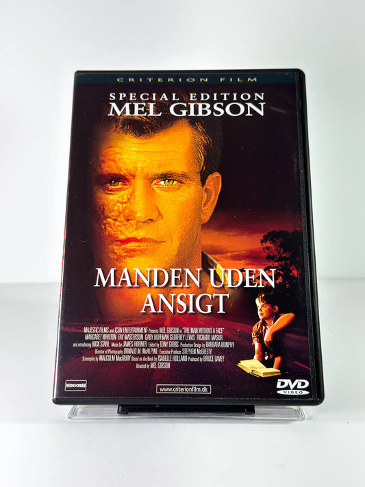 Forside av cover til Manden uden ansigt på DVD