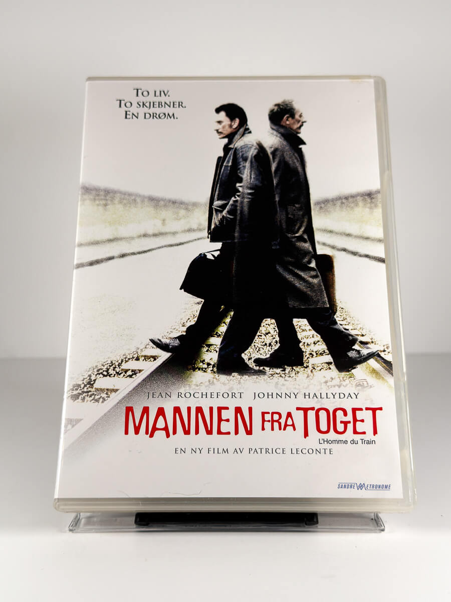 Forside av cover til Mannen fra toget på DVD