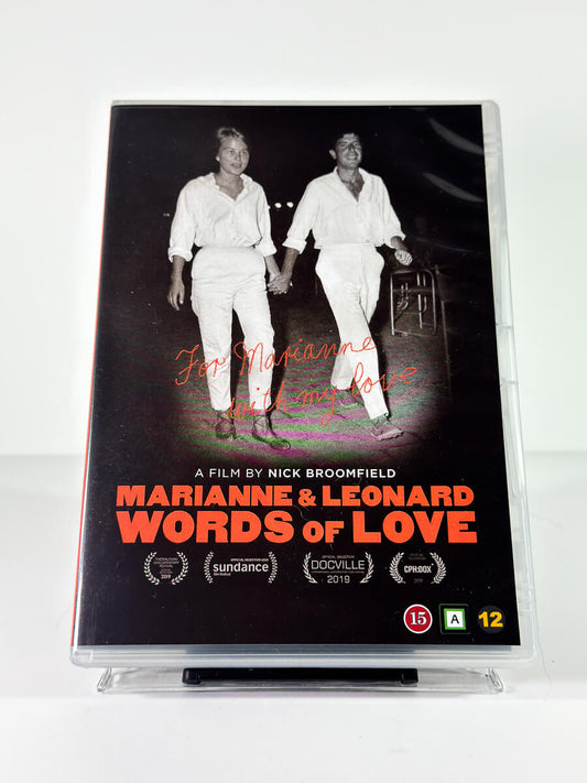 Forside av cover til Marianne & Leonard: Words of Love på DVD