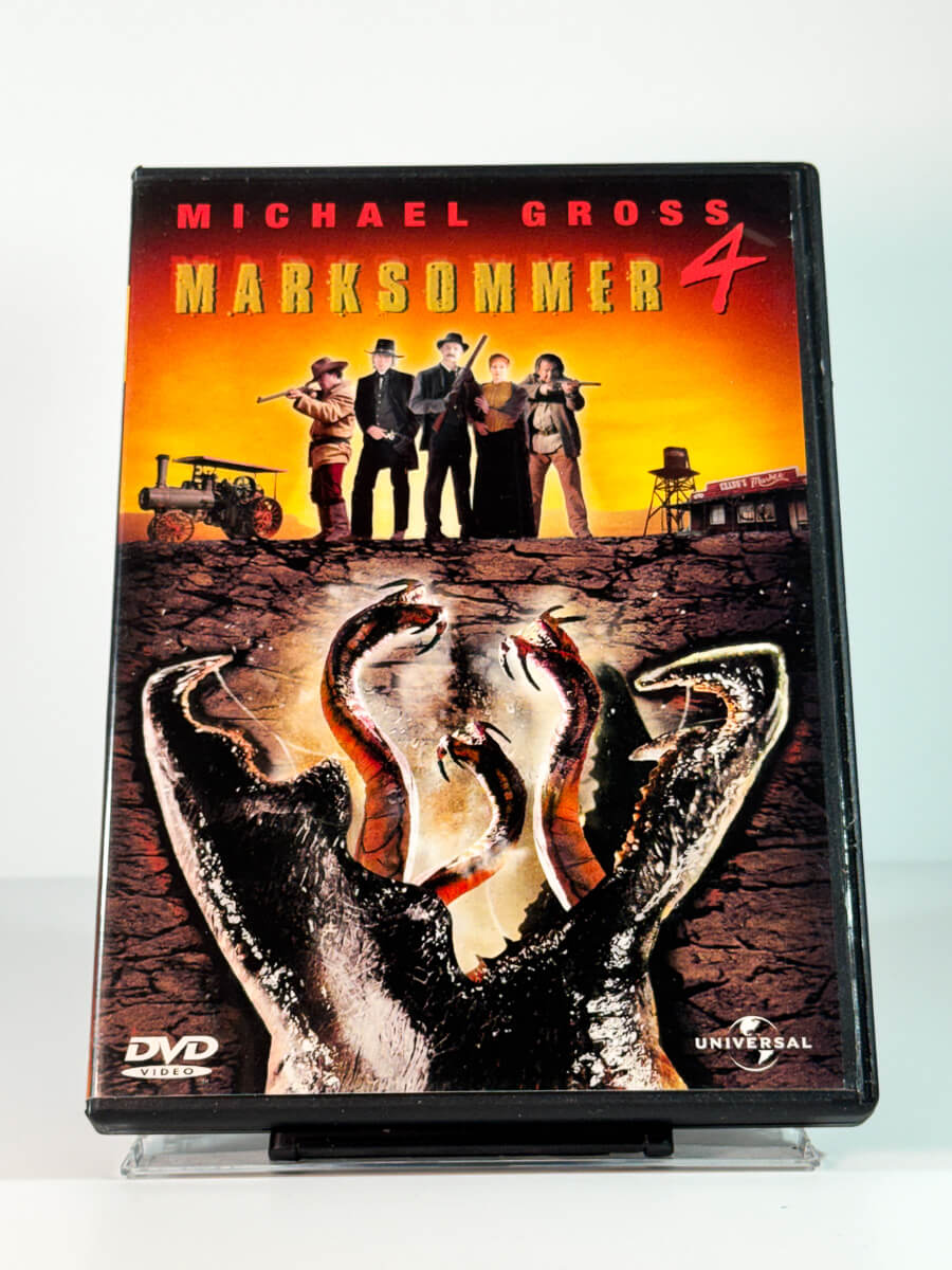 Forside av cover til Marksommer 4, bruktfilm på DVD hos Brukbar Film