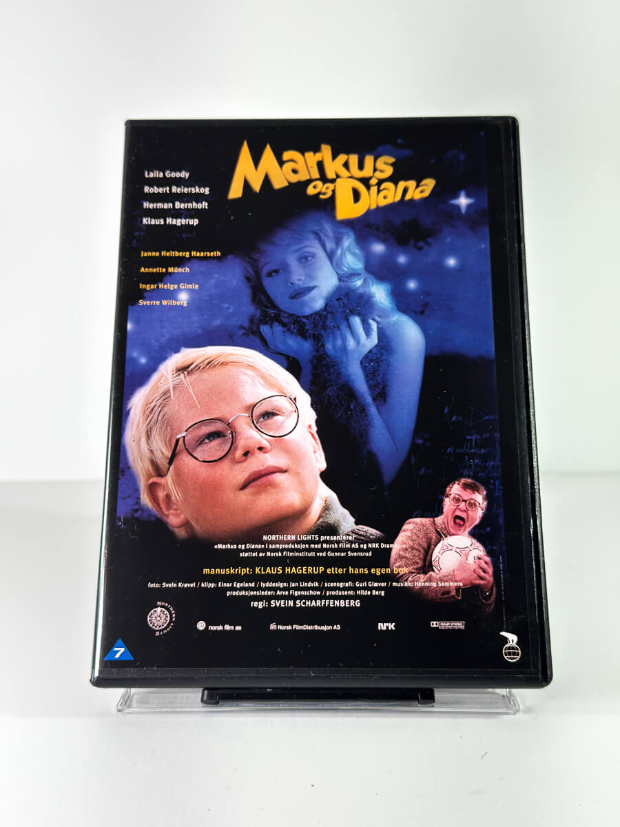 Forside av cover til Markus og Diana på DVD