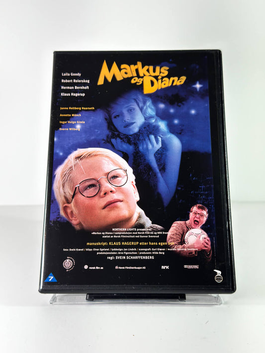 Forside av cover til Markus og Diana på DVD