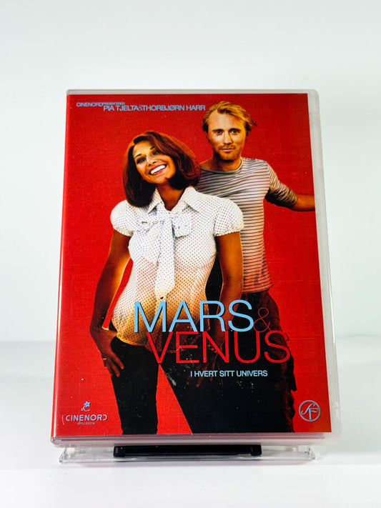 Forside av cover til mars venus, bruktfilm hos nettbutikken Brukbar Film