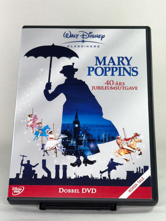 DVD-forside til filmen Mary Poppins
Originalt cover brukt for produktbilde i nettbutikken Brukbar Film