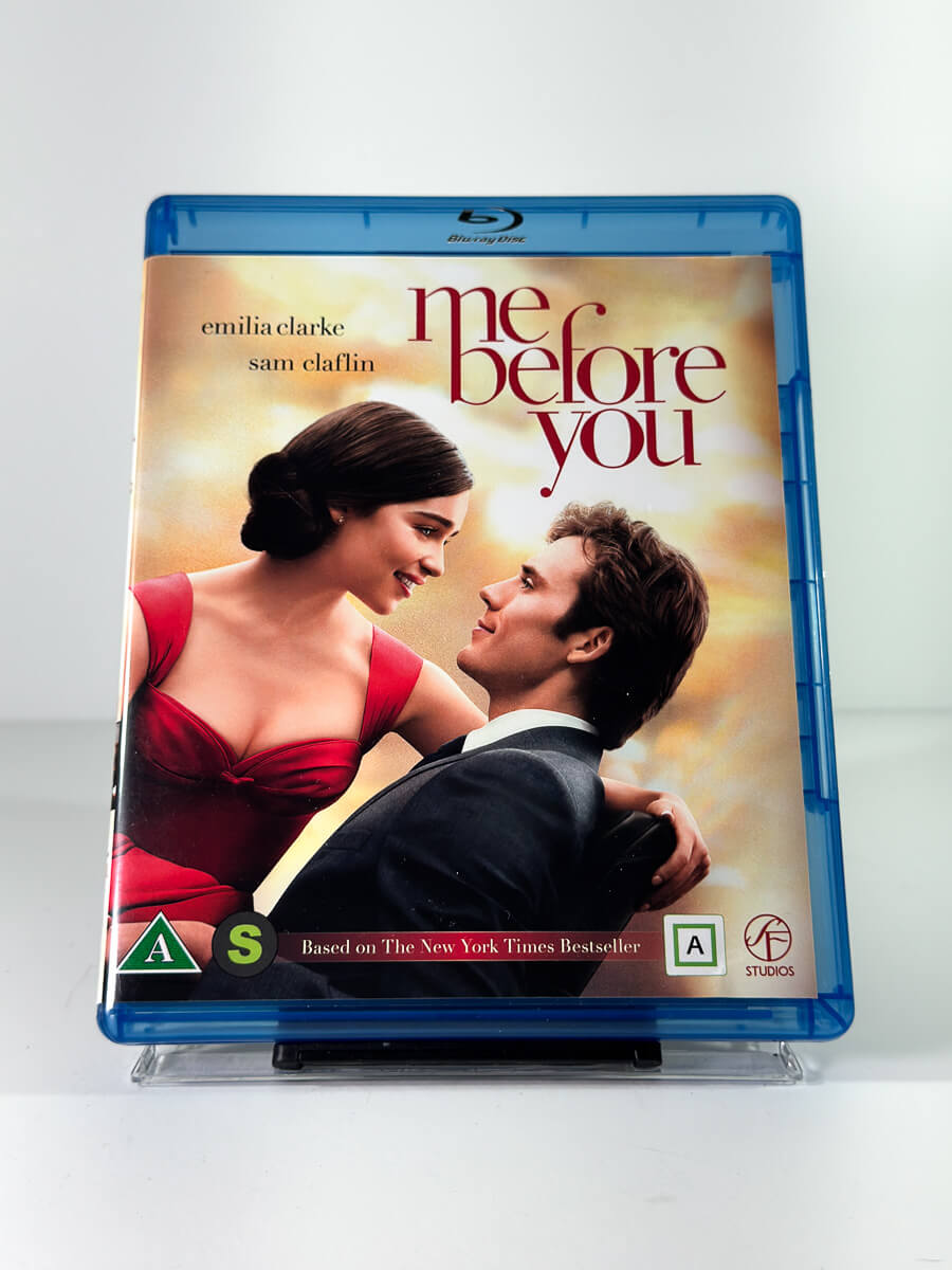 Forside av cover til Me Before You på Blu-ray