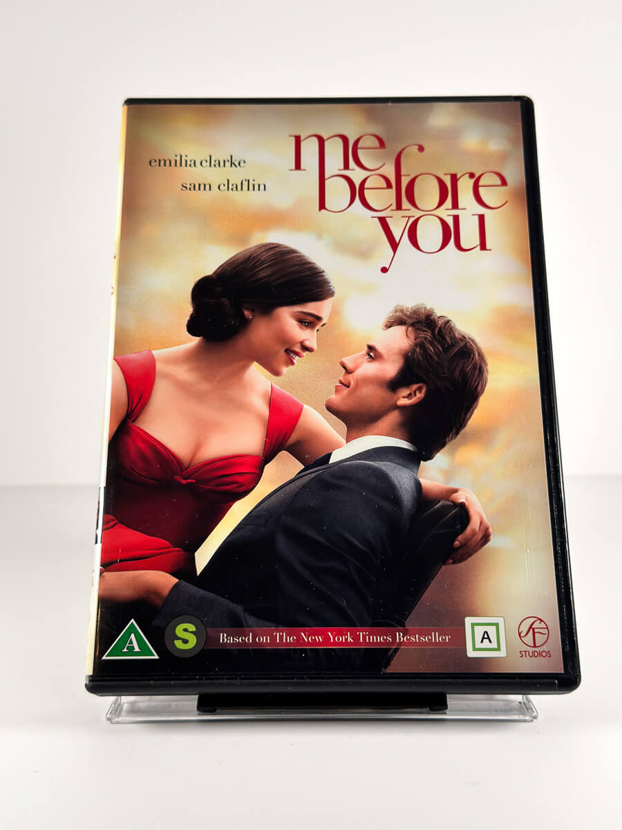 Forside av cover til Me Before You på DVD